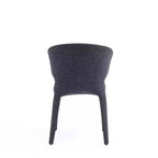 Set di 4 sedie da pranzo Conrad Modern in Tweed Intrecciato - Manhattan Comfort