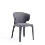 Set di 4 sedie da pranzo Conrad Modern in Tweed Intrecciato - Manhattan Comfort