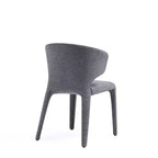 Set di 4 sedie da pranzo Conrad Modern in Tweed Intrecciato - Manhattan Comfort