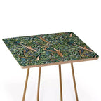 Jacqueline Maldonado Alberi Fauves Lato Oscuro Tavolo Quadrato - Deny Designs