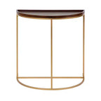 Tavolo console semicircolare Kate and Laurel Dorrah