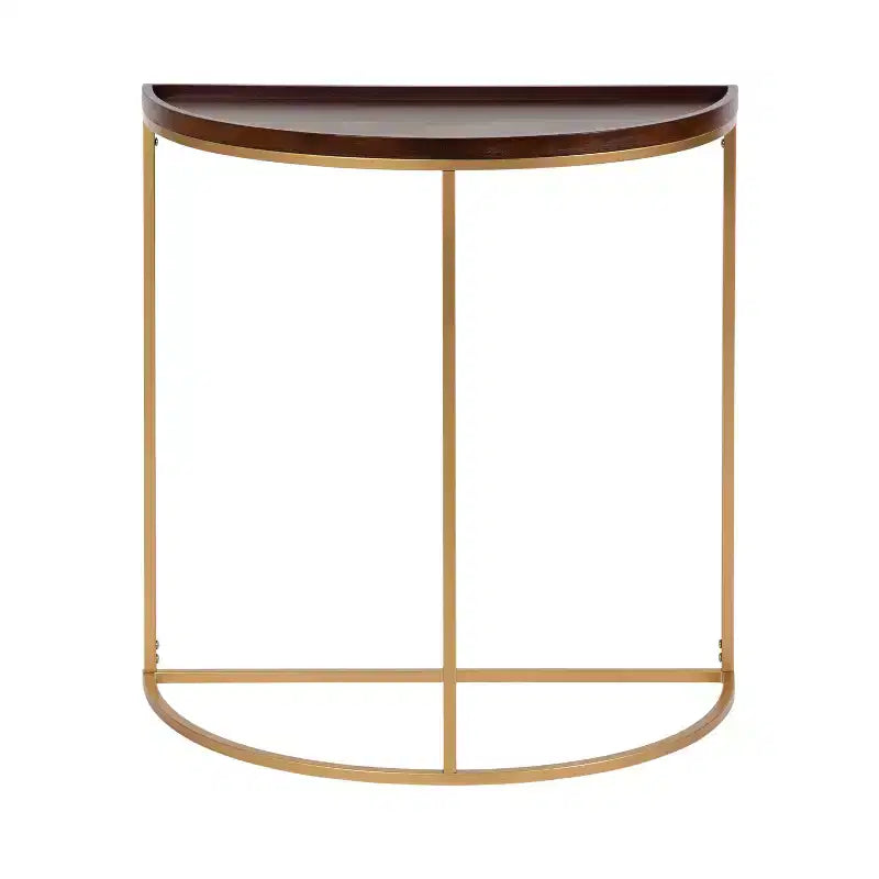 Tavolo console semicircolare Kate and Laurel Dorrah