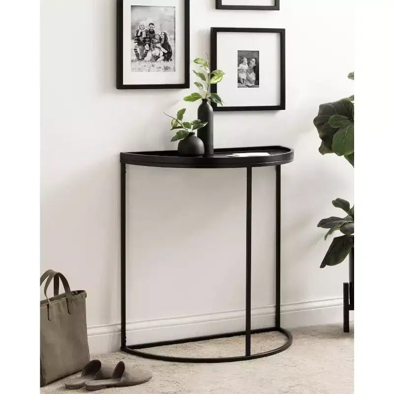 Tavolo console semicircolare Kate and Laurel Dorrah