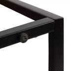 Kate and Laurel Quarles Tavolo Consolle Rettangolare in Legno, 36x10x30, Naturale e Nero
