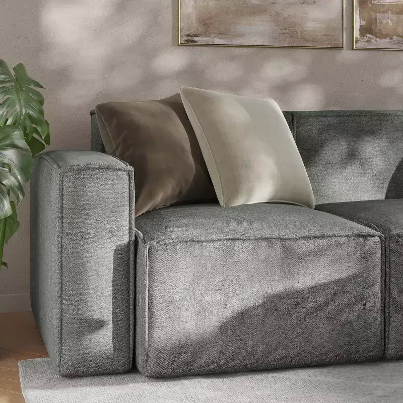 Flash Furniture Bridgetown Divano componibile modulare di lusso, lato sinistro con bracciolo