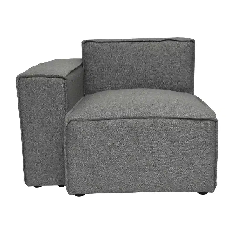 Flash Furniture Bridgetown Divano componibile modulare di lusso, lato sinistro con bracciolo