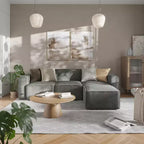 Flash Furniture Bridgetown Divano componibile modulare di lusso, lato sinistro con bracciolo