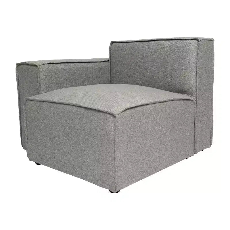 Flash Furniture Bridgetown Divano componibile modulare di lusso, lato sinistro con bracciolo