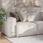 Flash Furniture Bridgetown Divano componibile modulare di lusso, lato sinistro con bracciolo