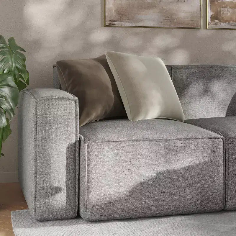Flash Furniture Bridgetown Divano componibile modulare di lusso, lato sinistro con bracciolo