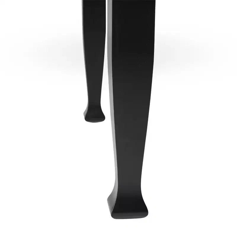 Flash Furniture Grace, tavolo da pranzo in legno massello con gambe in legno tornite, tavolo rettangolare in legno resistente di grado commerciale per 4 persone