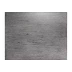 Flash Furniture Grace, tavolo da pranzo in legno massello con gambe in legno tornite, tavolo rettangolare in legno resistente di grado commerciale per 4 persone