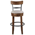Sgabello da bar imbottito girevole Tall Valebeck - Design esclusivo Ashley