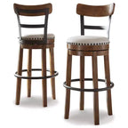 Sgabello da bar imbottito girevole Tall Valebeck - Design esclusivo Ashley