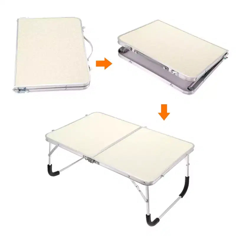 Unique Bargains Scrivania Pieghevole Portatile per Lettura Lavoro Laptop 24 x 16,1 x 10,6