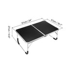 Unique Bargains Scrivania Pieghevole Portatile per Lettura Lavoro Laptop 24 x 16,1 x 10,6