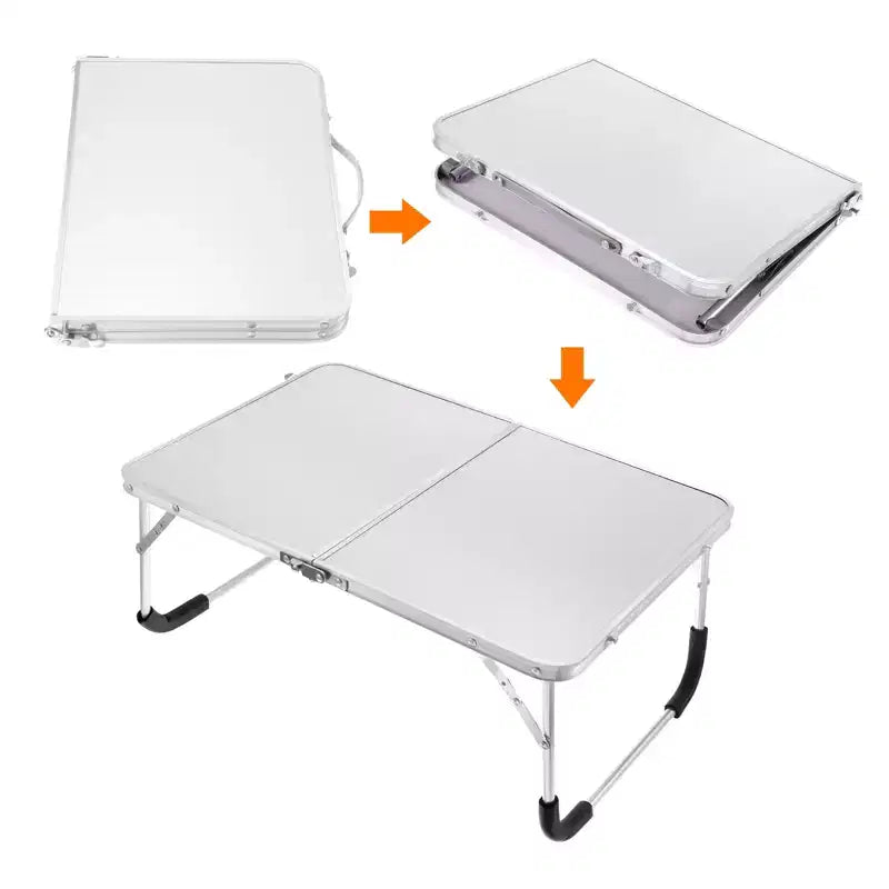 Unique Bargains Scrivania Pieghevole Portatile per Lettura Lavoro Laptop 24 x 16,1 x 10,6