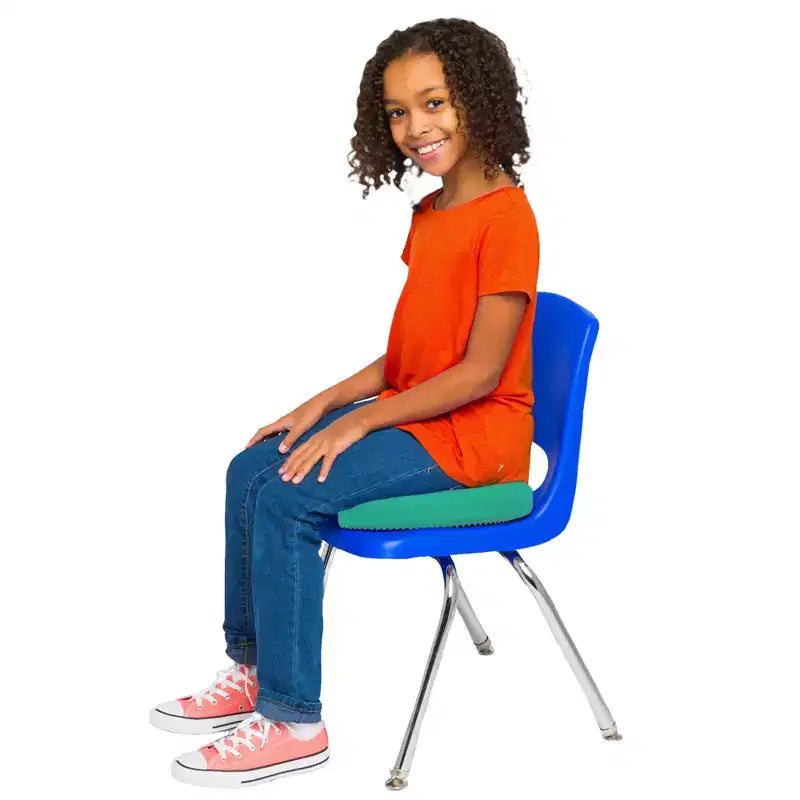Cuscino Sensoriale Bouncyband Wiggle Seat, Mostro Menta