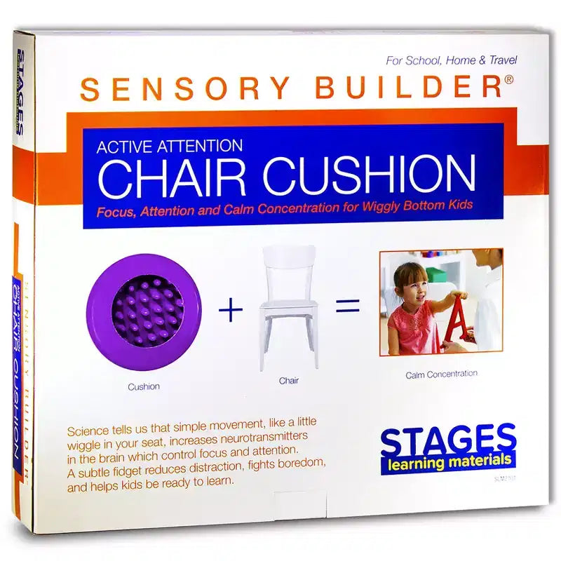 Stages Learning Materials Sensory Builder: Cuscino Mobile, Viola, Seduta