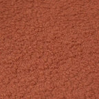 Poltrona a braccioli quadrati rivestita in bouclé da 71 cm - Kinwell