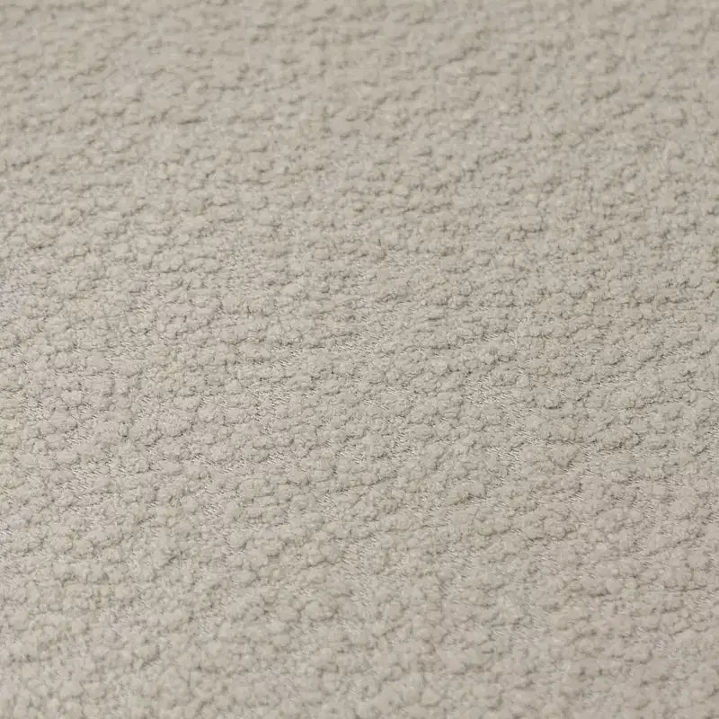 Poltrona a braccioli quadrati rivestita in bouclé da 71 cm - Kinwell