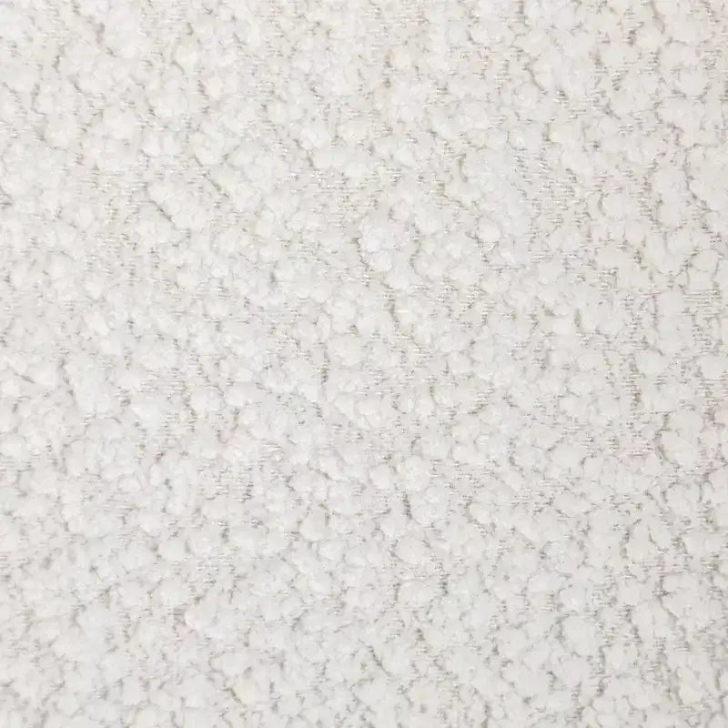 Poltrona a braccioli quadrati rivestita in bouclé da 71 cm - Kinwell
