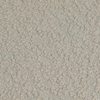 Poltrona girevole a botte con rivestimento in tessuto Boucle, larghezza 32 pollici - Kinwell