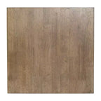 Flash Furniture Eli Tavolino Rustico in Legno Massello, Tavolino d'Appoggio Stile Cavalletto