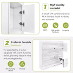 Scarpiera Versatile con 3 Cassetti a Scomparsa e Seduta Ribaltabile - ModernLuxe