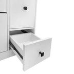 Scarpiera Versatile con 3 Cassetti a Scomparsa e Seduta Ribaltabile - ModernLuxe
