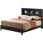 Letto matrimoniale con piattaforme portaoggetti Passion Furniture Burlington