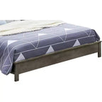 Passion Furniture Letto matrimoniale Queen Burlington con mensole portaoggetti