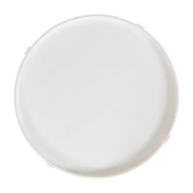Tavolino rotondo in legno Kate e Laurel Bellport, 29x29x21, bianco