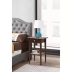 Comodino con 1 cassetto Passion Furniture Dalton (71 cm A x 46 cm L x 36 cm P)