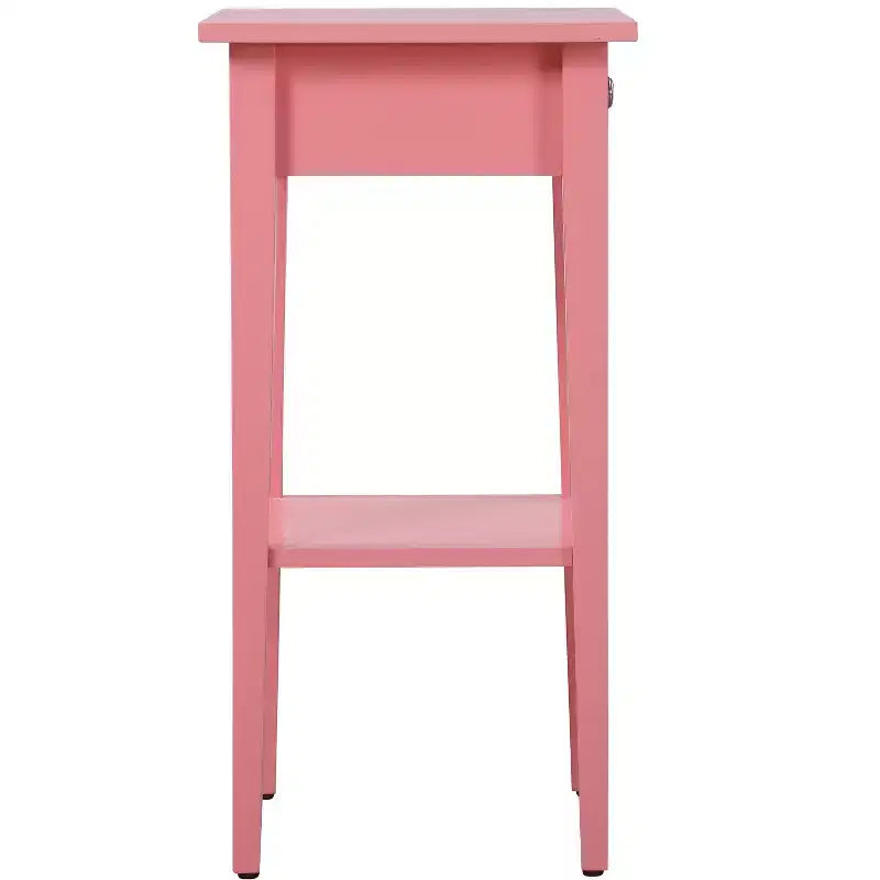 Comodino con 1 cassetto Passion Furniture Dalton (71 cm A x 46 cm L x 36 cm P)