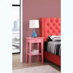 Comodino con 1 cassetto Passion Furniture Dalton (71 cm A x 46 cm L x 36 cm P)