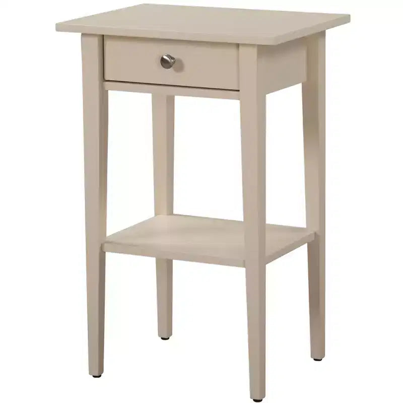 Comodino con 1 cassetto Passion Furniture Dalton (71 cm A x 46 cm L x 36 cm P)