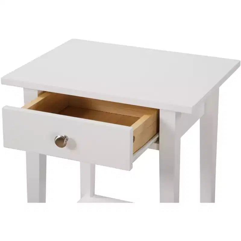 Comodino con 1 cassetto Passion Furniture Dalton (71 cm A x 46 cm L x 36 cm P)
