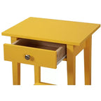 Comodino con 1 cassetto Passion Furniture Dalton (71 cm A x 46 cm L x 36 cm P)