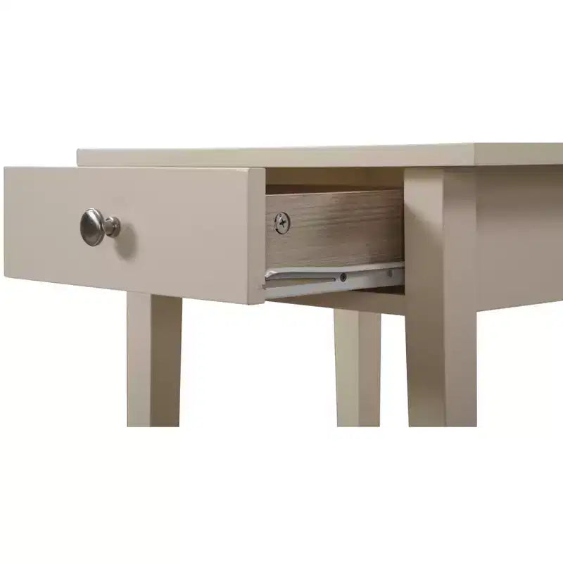 Comodino con 1 cassetto Passion Furniture Dalton (71 cm A x 46 cm L x 36 cm P)