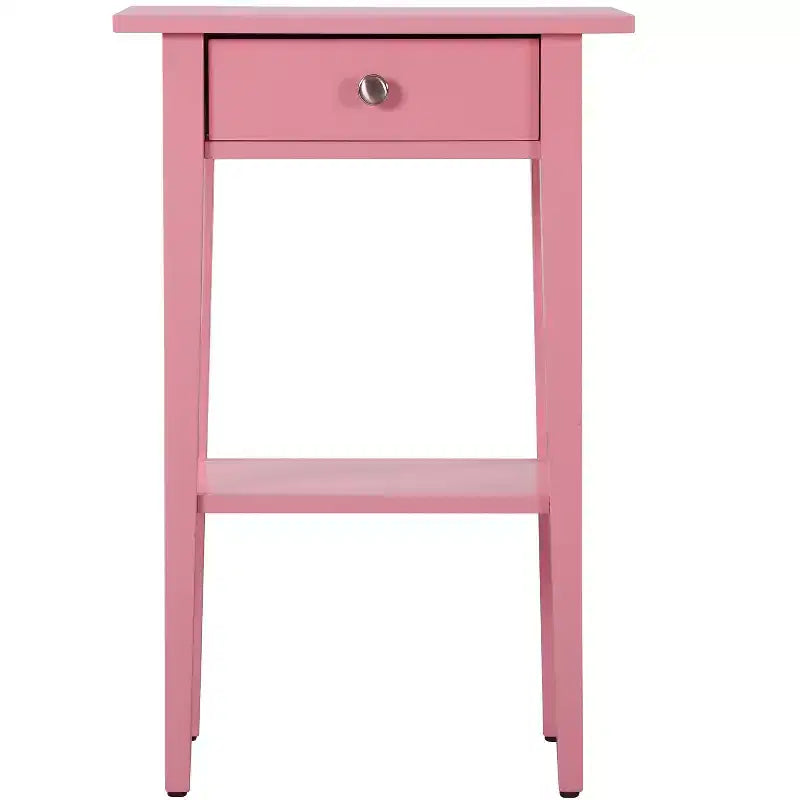 Comodino con 1 cassetto Passion Furniture Dalton (71 cm A x 46 cm L x 36 cm P)