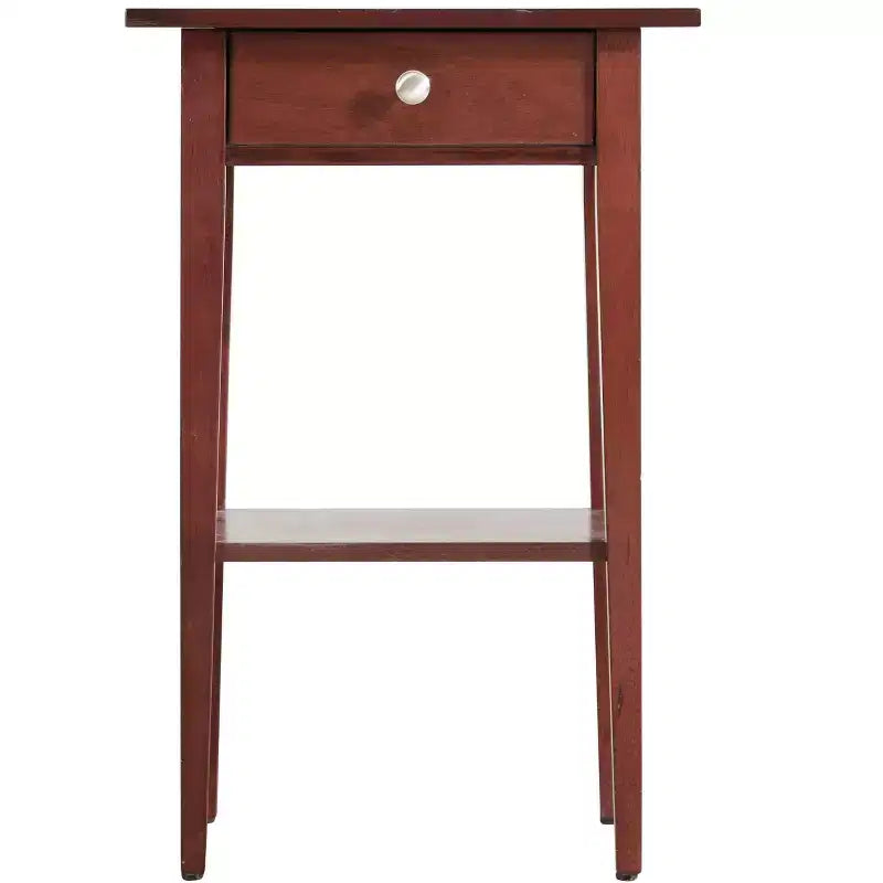 Comodino con 1 cassetto Passion Furniture Dalton (71 cm A x 46 cm L x 36 cm P)