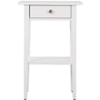 Comodino con 1 cassetto Passion Furniture Dalton (71 cm A x 46 cm L x 36 cm P)