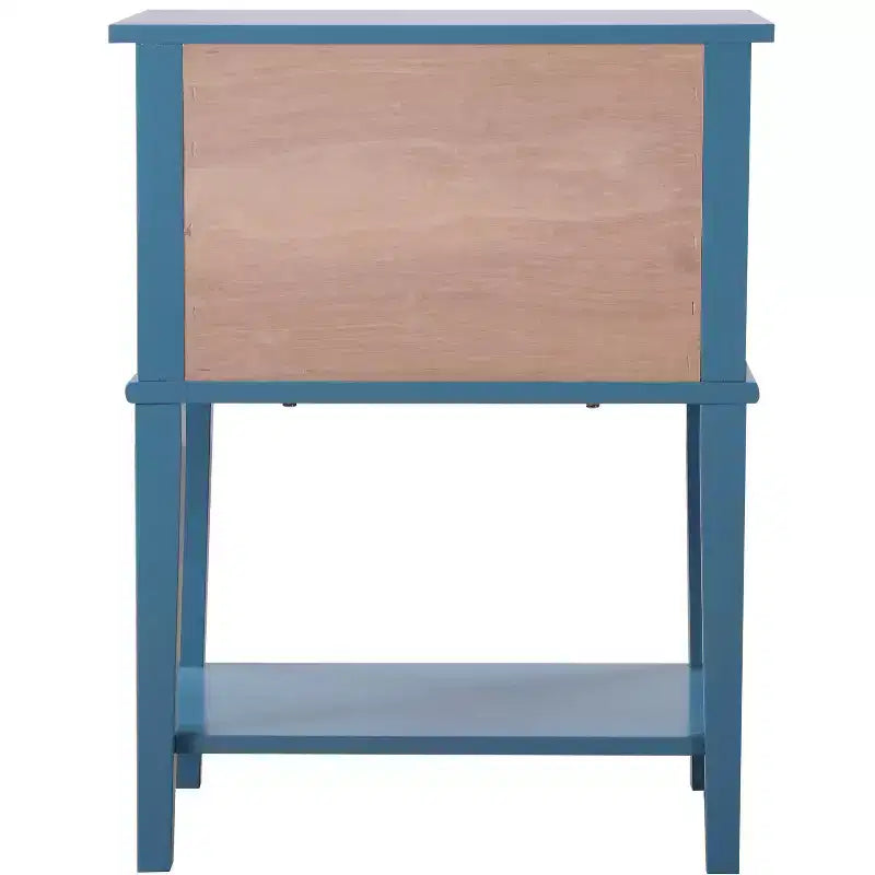 Comodino con 2 cassetti Newton di Passion Furniture (71 cm A x 56 cm L x 41 cm P)