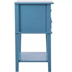 Comodino con 2 cassetti Newton di Passion Furniture (71 cm A x 56 cm L x 41 cm P)