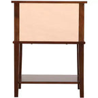 Comodino con 2 cassetti Newton di Passion Furniture (71 cm A x 56 cm L x 41 cm P)