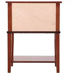 Comodino con 2 cassetti Newton di Passion Furniture (71 cm A x 56 cm L x 41 cm P)