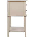 Comodino con 2 cassetti Newton di Passion Furniture (71 cm A x 56 cm L x 41 cm P)