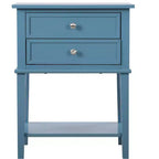 Comodino con 2 cassetti Newton di Passion Furniture (71 cm A x 56 cm L x 41 cm P)