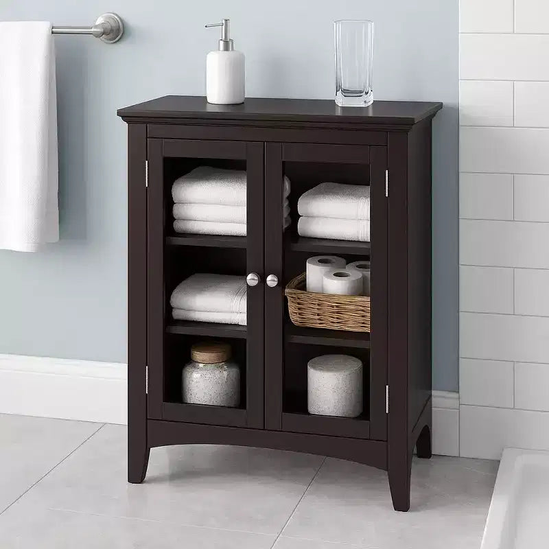 Teamson Home Mobiletto indipendente Madison con ante in vetro
